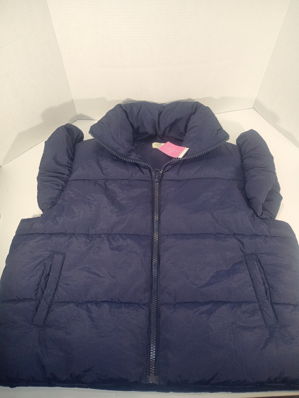 Simply Southern Puffer Vest Purple XL